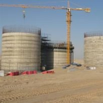3 No. of ground tanks at Abu Dhabi