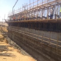 Al Moustakbal City Ground water tank