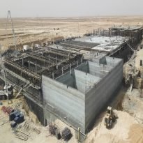 Alamein University Ground water tank