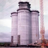 Grain silo at Tunisia